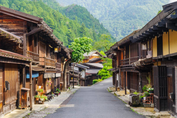 istock Tsumago-juku in the early morning.(Nagano Prefecture) 2158232073