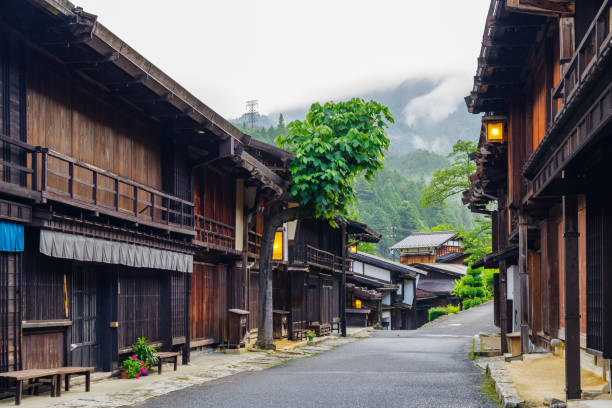 istock Tsumago-juku in the early morning.(Nagano Prefecture) 2158232132