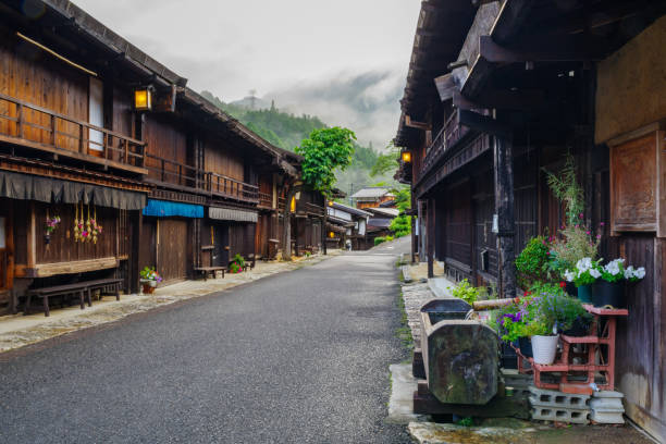 istock Tsumago-juku in the early morning.(Nagano Prefecture) 2158232145