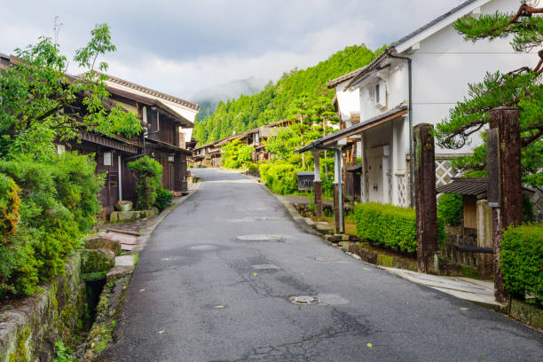 istock Tsumago-juku in the early morning.(Nagano Prefecture) 2158232198