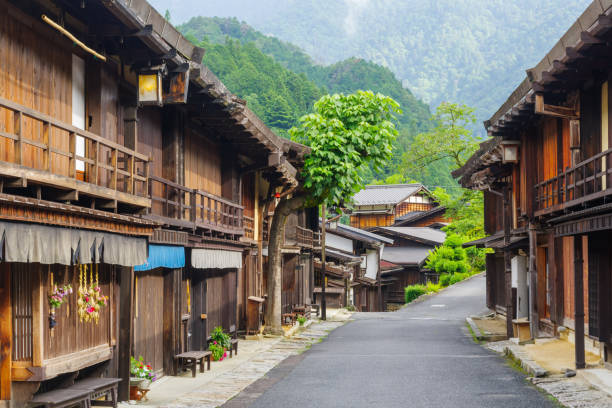 istock Tsumago-juku in the morning.(Nagano Prefecture) 2158232201