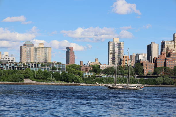 istock Sailing in the East River 2158232929