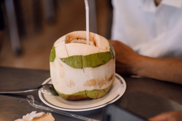 Thai Restaurant Coconut Juice