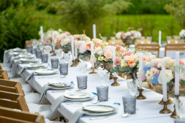 istock wedding outdoor event decoration 2158237580