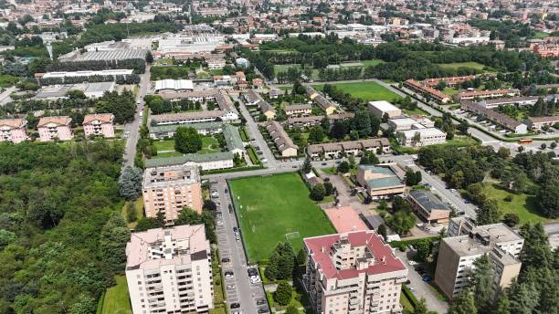 istock Aereal view of a city 2158256613