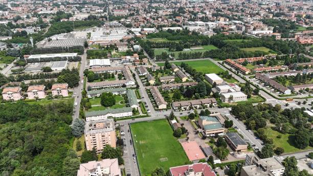istock Aereal view of a city 2158256625