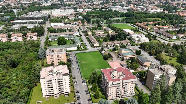 istock Aereal view of a city 2158256626
