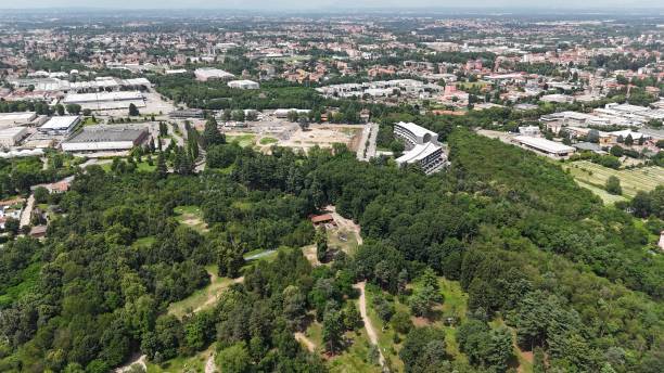 istock Aereal view of a city 2158256668