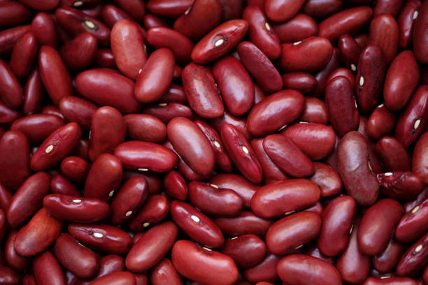 Red beans for background Healthy food concept.