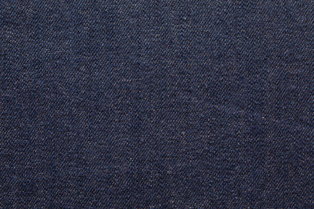 istock Close Up View Of Dark Blue Denim Fabric Texture 2158268785