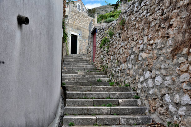 istock city ​​walkway stairs 2158269001