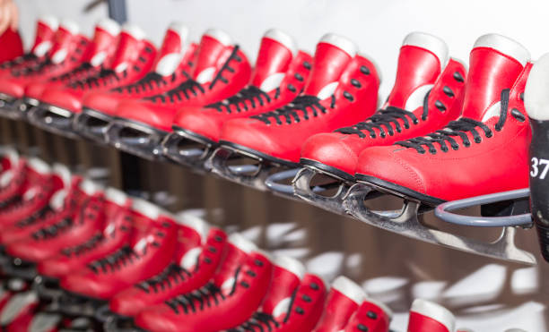 istock Figure skate rental at the rental point. 2158276158
