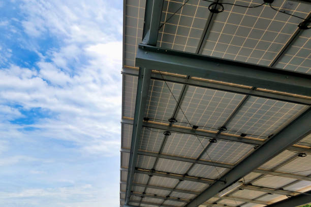 istock Car Park Photovoltaic Panels 2158277051