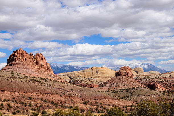 Panoramic View of Capitol Reef National Park's Waterpocket Fold