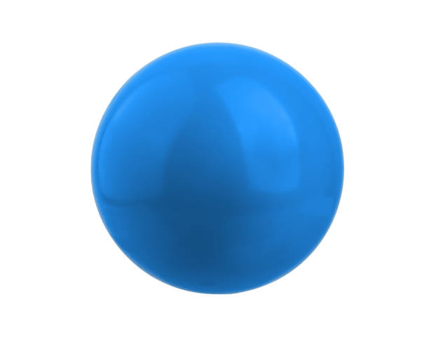 istock children's rubber ball , isolated on a white background 2158278670