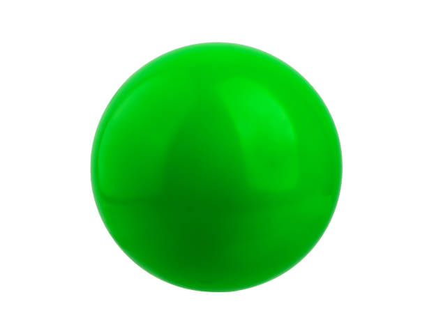istock children's rubber ball , isolated on a white background 2158278672