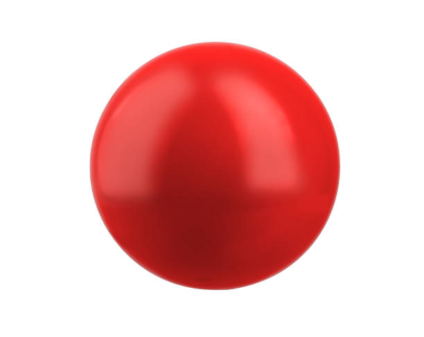 istock children's rubber ball , isolated on a white background 2158278683