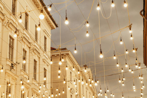 istock String Lights Over Historic Street  in Timisoara, Romania 2158280194