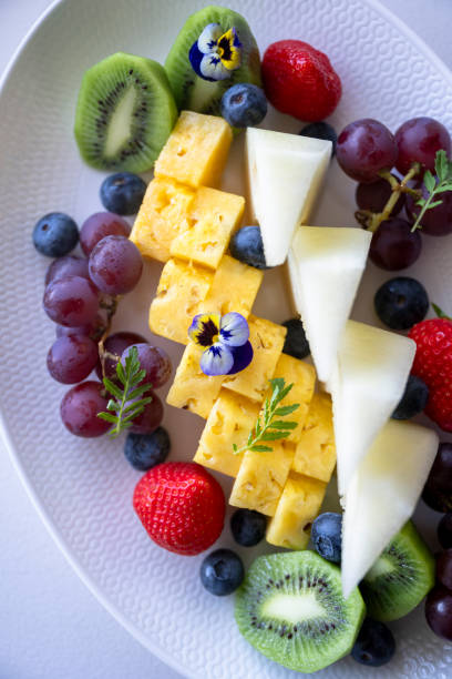 istock Overhead view of assorted fruits 2158280687
