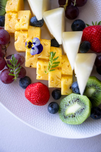 istock Overhead view of assorted fruits 2158280748