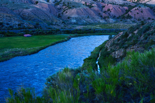 istock Colorado River Along Rural Agricultural Area 2158282193