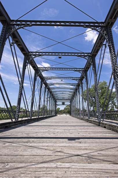 istock Old Wells street bridge in Fort Wayne. 2158285418