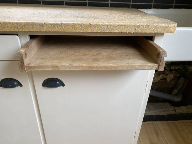 istock Dismantling of a retro  Kitchen 2158287944