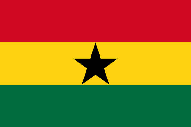 istock flag of Ghana, official state symbol 2158288275