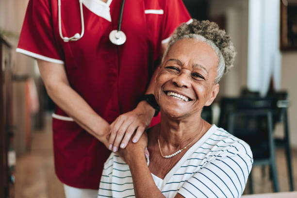 istock Medical care patient at home 2158288603