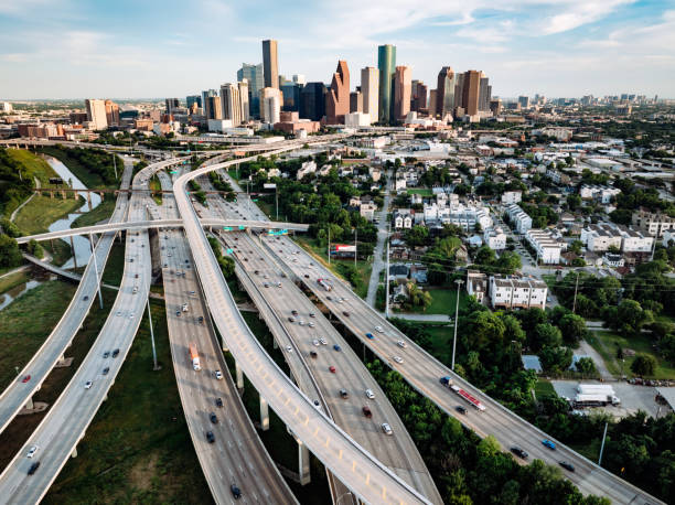istock Houston Texas Cityscape From The Air 2158294309