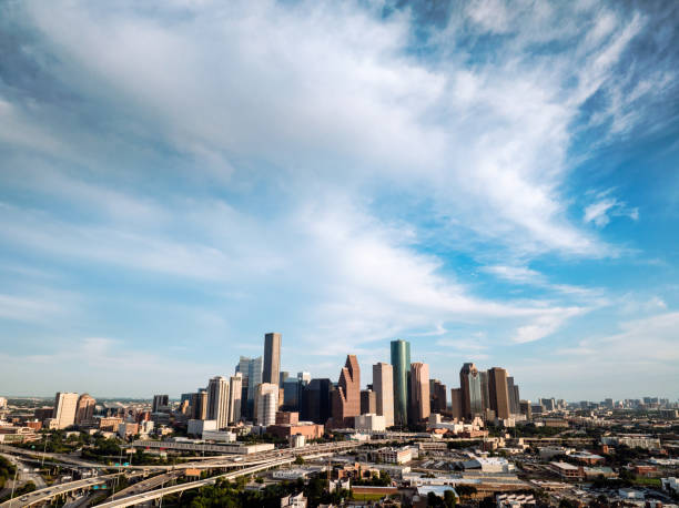 istock Houston Texas Cityscape From The Air 2158294316