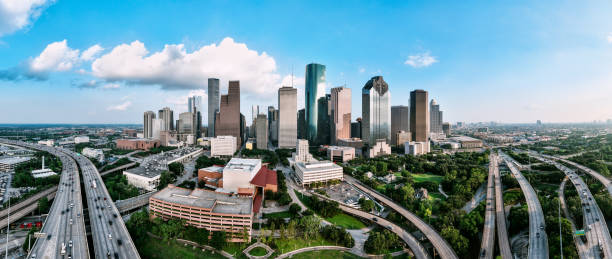 Houston Texas Cityscape Panorama