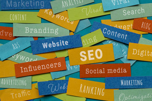 istock SEO concept, digital marketing, search results and website optimization 2158294962