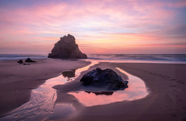 istock Sunset at Portugal Coast 2158295896