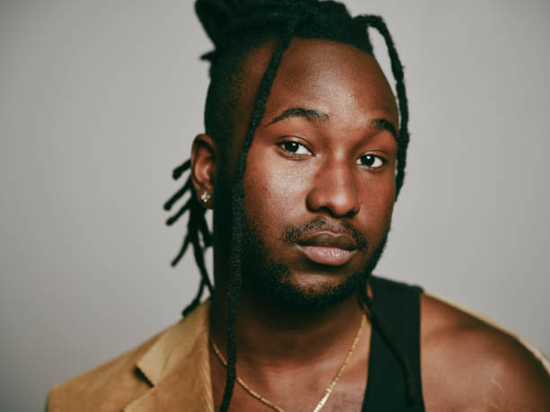 istock Studio Headshot Portrait of a Young Black Man 2158302950