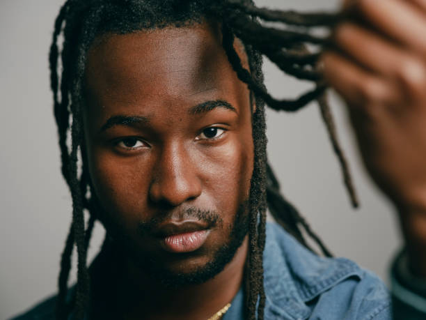 istock Studio Headshot Portrait of a Young Black Man 2158303037