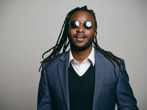istock Studio Headshot Portrait of a Young Black Man 2158303133