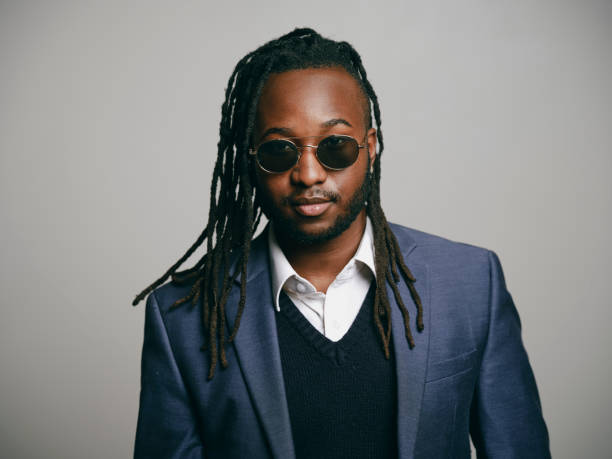 istock Studio Headshot Portrait of a Young Black Man 2158303145