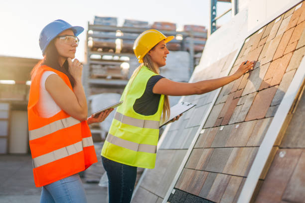 istock Warehouse, tablet and people teamwork for storage, inventory and supply chain management for b2b distribution. Factory, Industry partner or worker on digital technology, software and logistics 2158307267