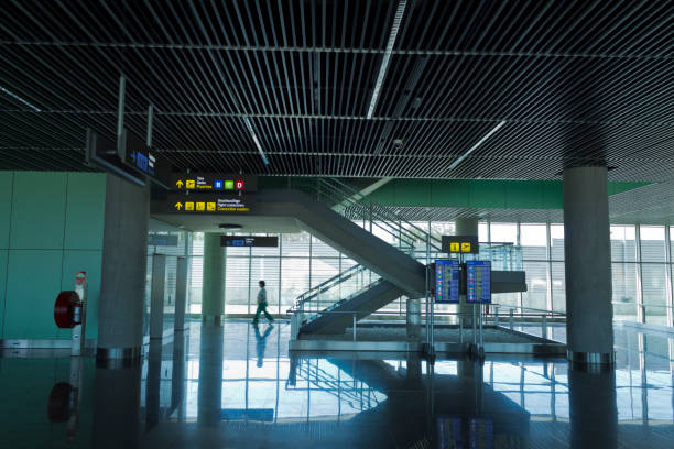 istock Interior of an airport 2158311163