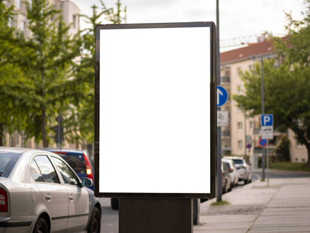 istock Billboard Template Space to Test an Advertisement in a City 2158313044