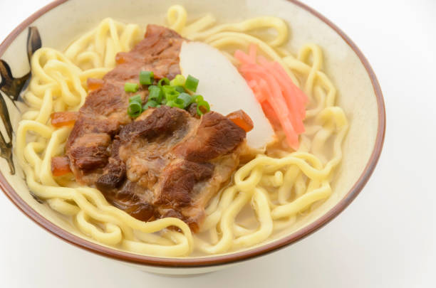istock Okinawan cuisine, Okinawa soba, cartilage soki soba 2158319476
