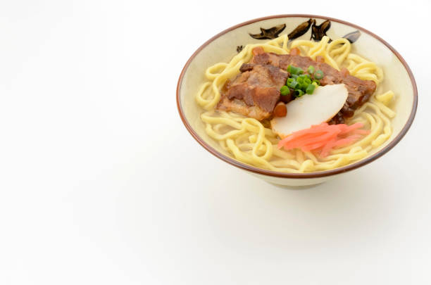 Okinawan cuisine, Okinawa soba, cartilage soki soba