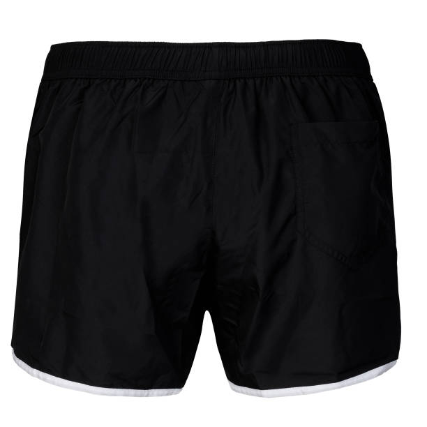 istock Rear View of Black Swim Trunks 2158321697