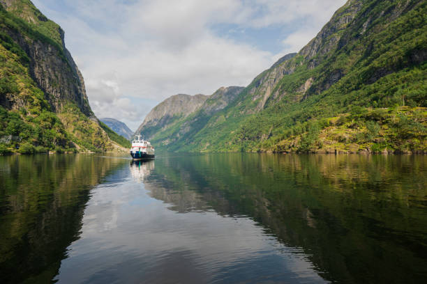 istock Cruising a Norwegian fjord 2158332504