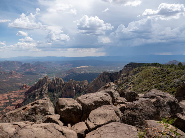 istock Big View Atop a High Desert Mountain 2158338472