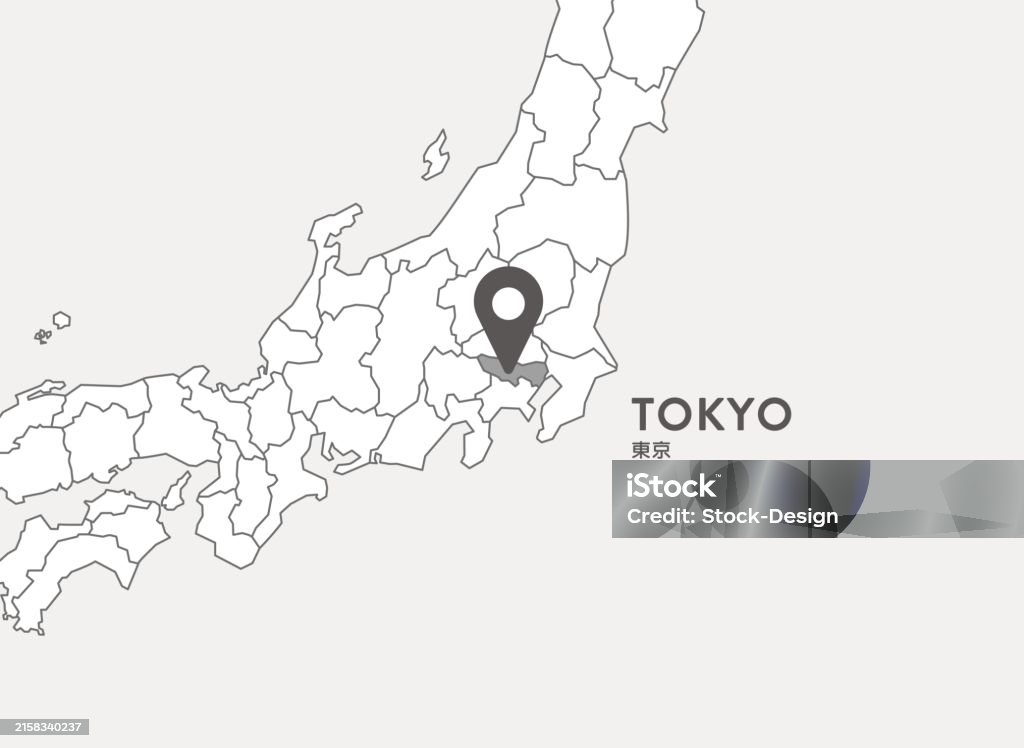 Japan Map Simple Simpler Simple And Easy To Use Map Of Japan Stock Illustration - Download Image ...