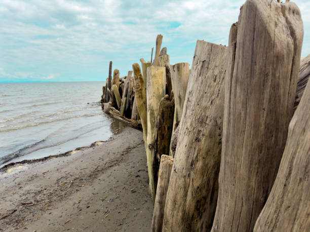 istock Beach landscape in the sea 2158342126