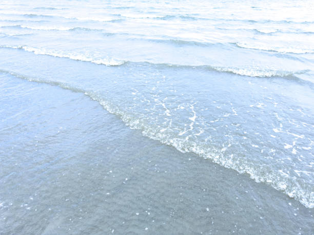 View of the sea waves