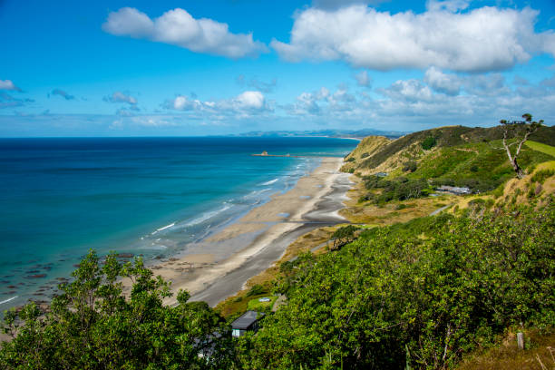 istock Mangawhai Heads Beach 2158343280